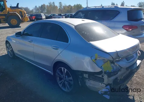 2015 Mercedes-Benz C 300 4Matic from USA, damaged, VIN 55SWF4KB3FU040788